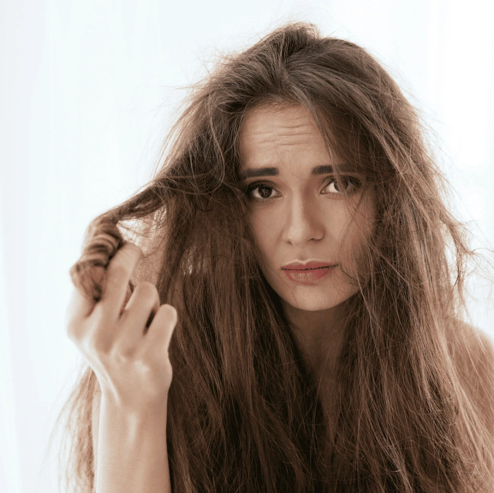cabello dañado